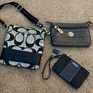 Bundle 3 small purses